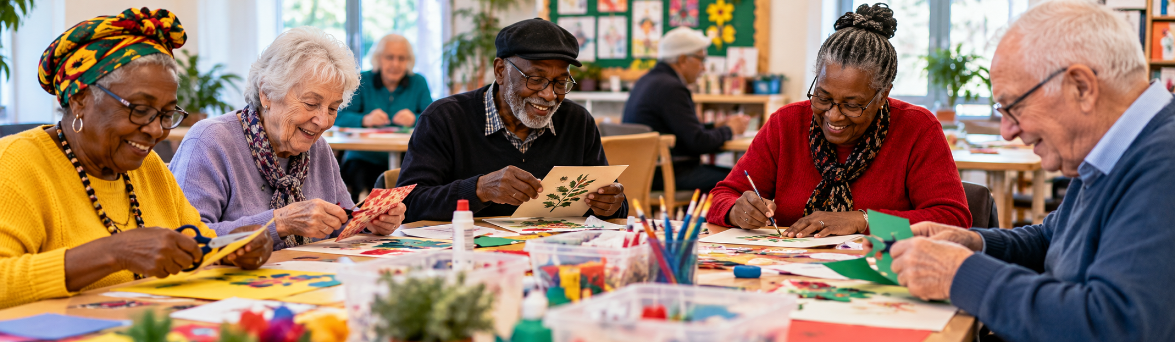 Cheerful Seniors’ Community Craft Session-2