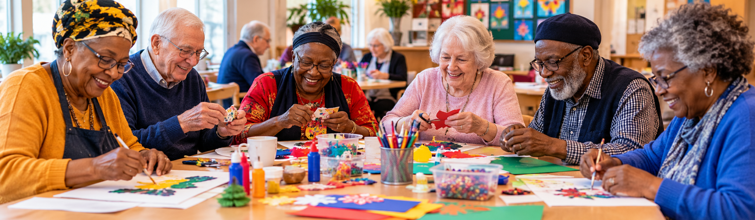 Joyful Seniors’ Community Craft Session-8